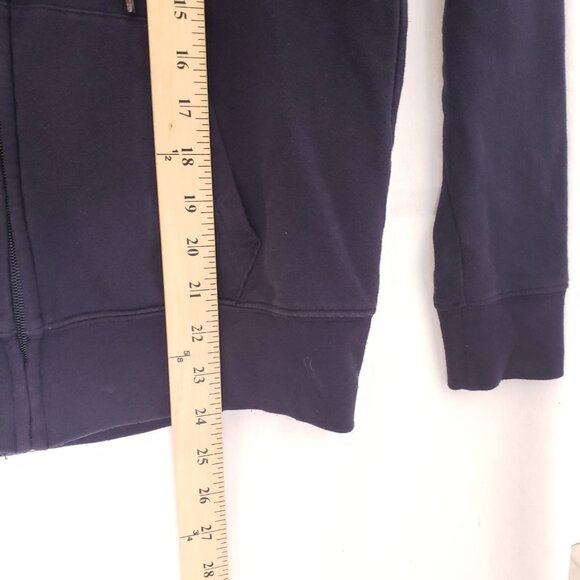 Gap Navy Blue Long Sleeve Hoodie Zip Up Sweater With Pockets Size M - Picture 6 of 13